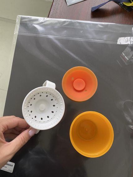 Чашка непроливайка дитяча 360 220мл Рожева | Зображення 1