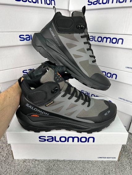 Кросівки зимові  Salomon Elixir Activ Fur Black Taupewood Хутро А4783 46 29.5 | Зображення 3