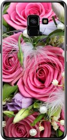 Чехол на Samsung Galaxy A8 Plus 2018 A730F Нежность "2916u-1345-17620"