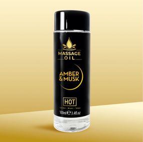 Масажна олія Massage Oil Amber & Musk, 100 мл