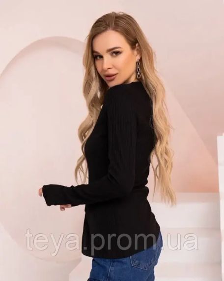 Свитер цвет черный размер XL FI_006940 | Зображення 1