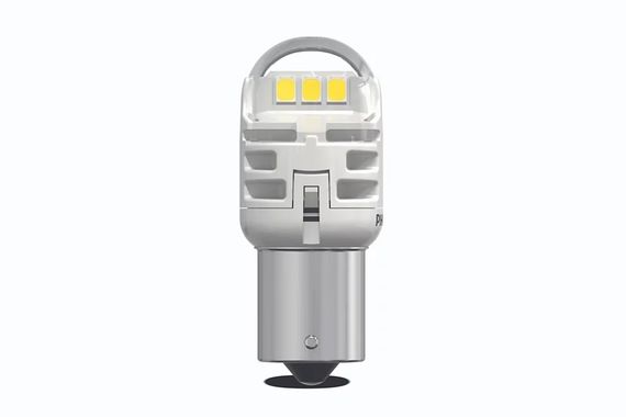 Комплект светодиодных ламп Philips 11498CU60X2 P21W LED Ultinon Pro6000 SI 12V BA15S WHITE | Зображення 1