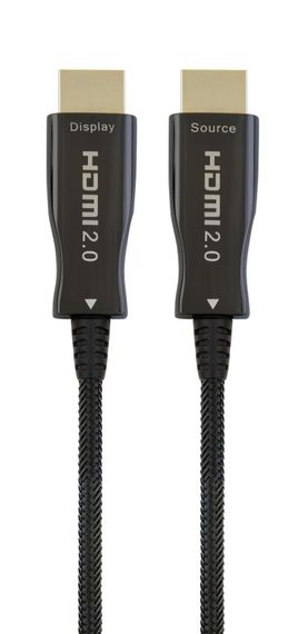 Кабель Cablexpert CCBP-HDMI-AOC-40M, HDMI V.2.0, вилка/вилка, з позолоченими контактами, 40 м