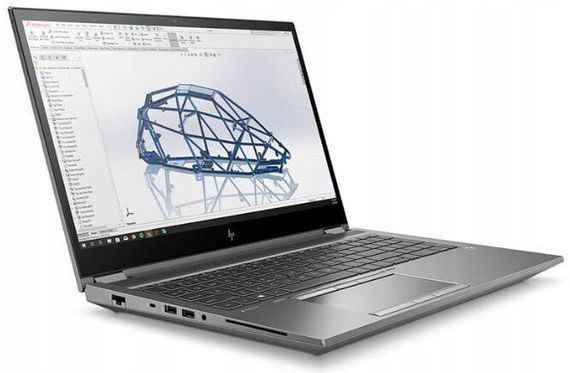 Мобільна робоча станція HP ZBook Fury 15 G7 / 15.6" (1920x1080) IPS / Intel Core i7-10750H (6 (12) ядер по 2.6 - 5.0 GHz) / 16 GB DDR4 / 512 GB SSD / nVidia Quadro T2000 Max-Q, 4 GB GDDR6, 128-bit / WebCam б/в | Зображення 2
