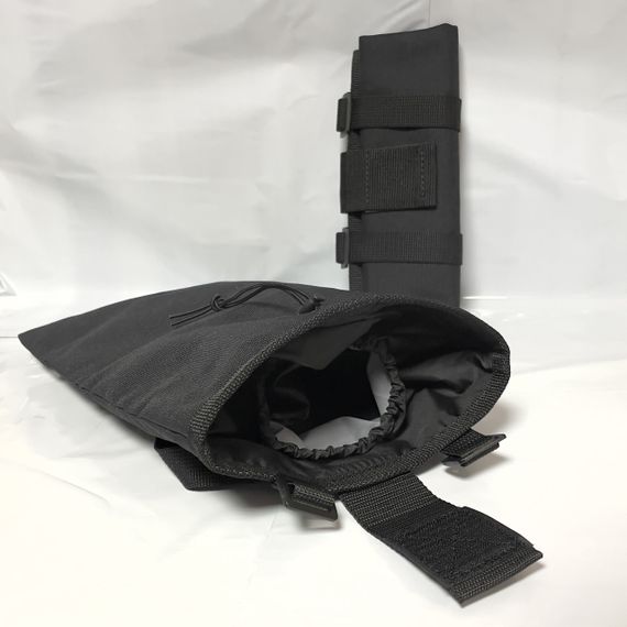 Подсумок для сброса магазинов поликордура Черный Molle