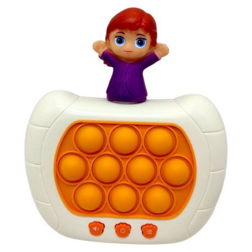 Електронна гра "Finger Press Pop-It Console. Крижане серце. АННА" (фігурка героя, 4 режими, англ) MIC