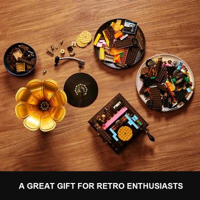 Конструктор Pantasy Original - Retro Ретро-грамофон (85009) | Зображення 5