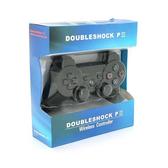 Геймпад Brazzers бездротовий для PS3 Wireless DUALSHOCK 3, Black, 3.7V, 400mAh, Blister-box | Зображення 1