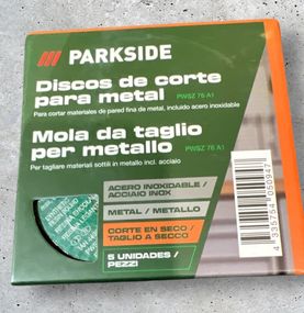 Алмазный диск Parkside Отрезные диски parkside 5 шт 76мм