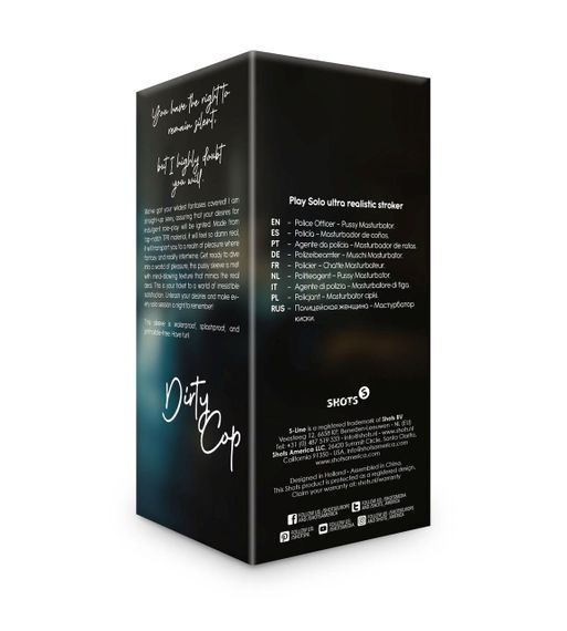 Мастурбатор Police Officer - Pussy Masturbator - Flesh sexstyle | Зображення 6