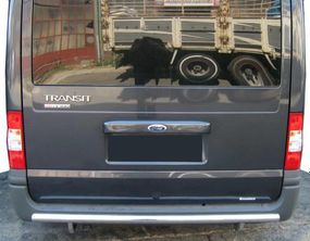 Задняя защита AK002 (нерж.) для Ford Transit 2000-2014 гг