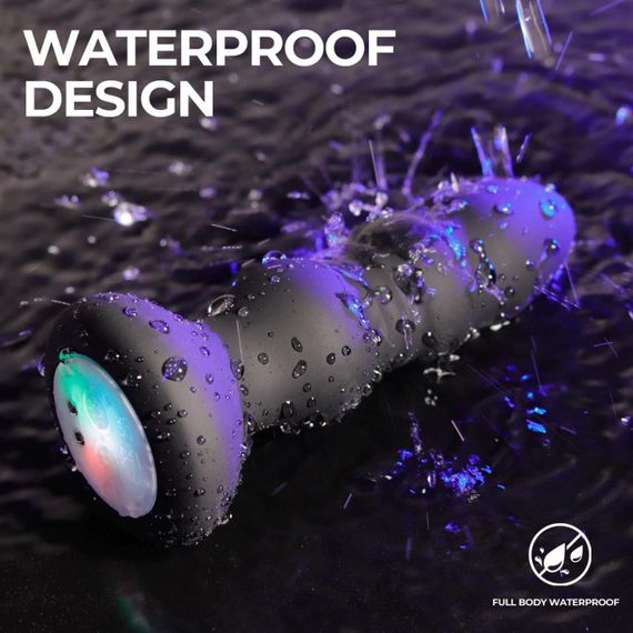 Анальна вібро пробка Lighting anal plug Sex Aura | Зображення 9