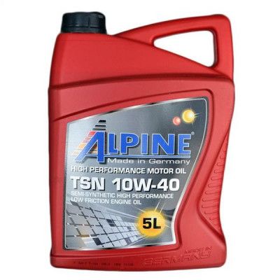 Моторное масло Alpine 10W-40 TSN 5л (0087-5) - Топ Продаж!