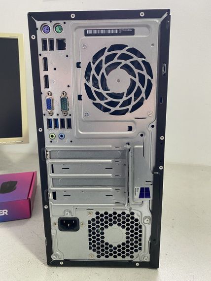 Комплект ПК: комп'ютер HP EliteDesk 700 G1 Tower / Intel Core i5-4590 (4 ядра по 3.0 - 3.7 GHz) / 8 GB DDR3 / 250 GB HDD / Intel HD Graphics 4600 + Монітор Б-клас Acer B243HL / 24" (1920x1080) TN / VGA б/в | Зображення 6