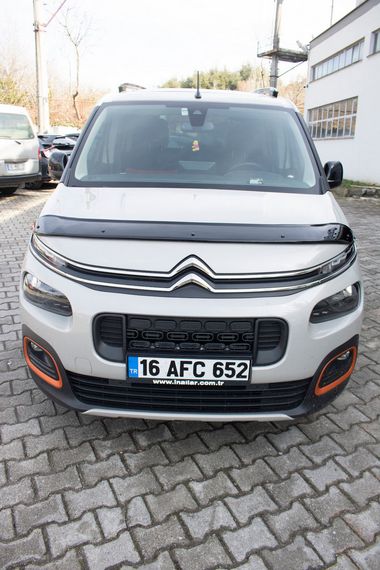 Дефлектор капоту (EuroCap) для Peugeot Partner/Rifter 2019-2024 рр | Зображення 7