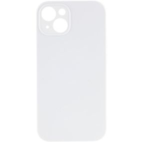 Чехол Silicone Case Full Camera Protective (AA) NO LOGO для Apple iPhone 15 Plus (6.7") Белый / White