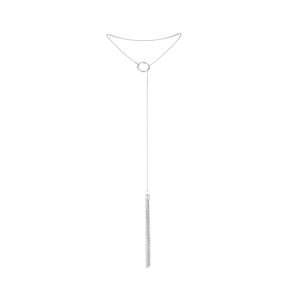 Цепочка для тела Bijoux Indiscrets Magnifique Tickler Pendant Chain — Silver sexstyle