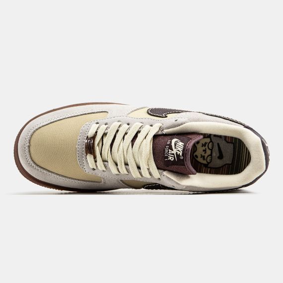 Кроссовки женские Air Force 1 "Coffee" весна/лето/осень 1382 37 23.5 см | Зображення 1