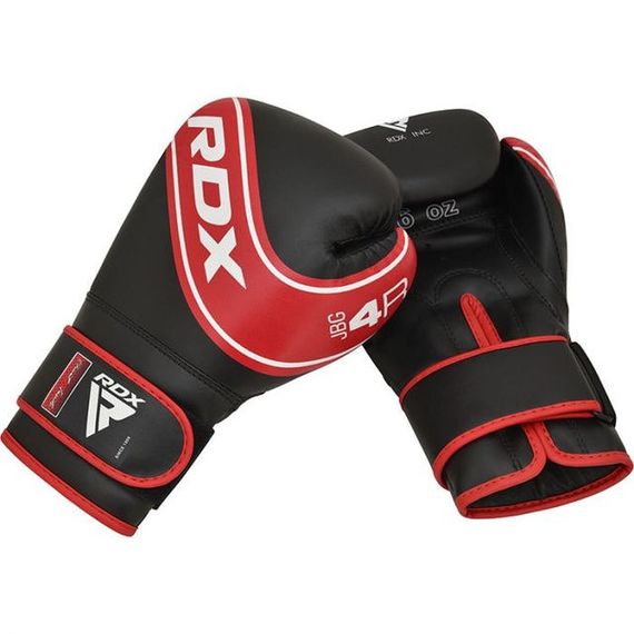 Боксерські рукавиці RDX 4B Robo Kids Red/Black 6 унцій (капа в комплекті) | Зображення 3
