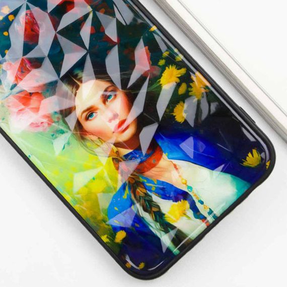 TPU+PC чехол Prisma Ladies для Xiaomi Redmi 12C / Poco C55 Peonies | Зображення 3