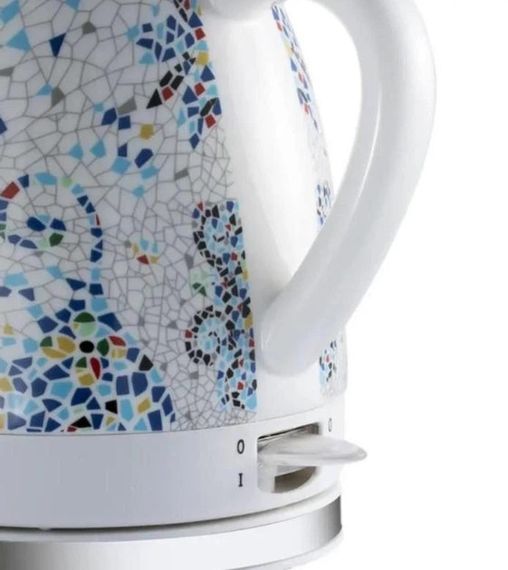 Електрочайник Domotec Мозаїка MS-7837 1.4 л білий | Зображення 6