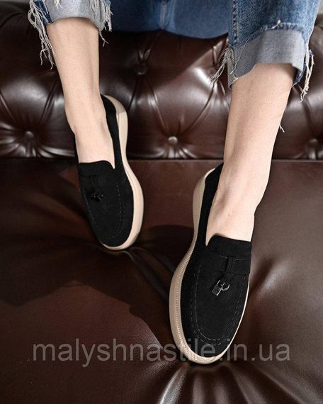 Женские лоферы seanly black ДЛ6447