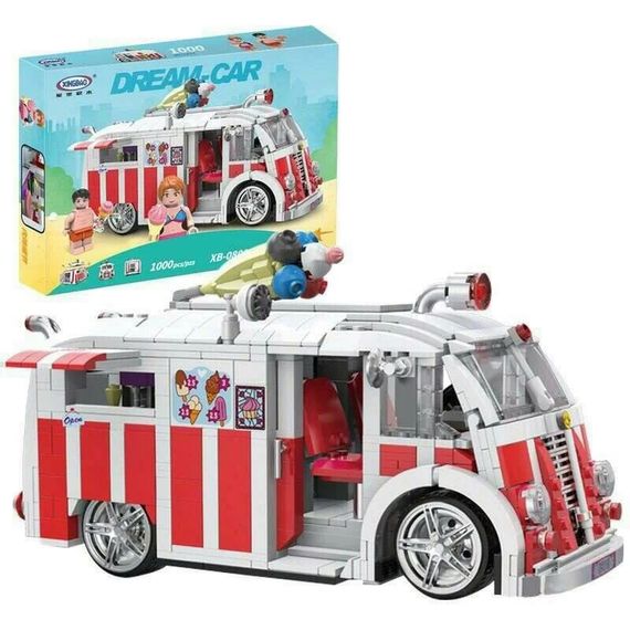 Конструктор XINGBAO XB-08004 MOC Фургон із морозивом, 1000 елемента | Зображення 1