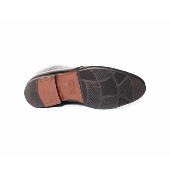 Бордові чоловічі черевики з натуральної шкіри 41 42 43 45 розмір | Зображення 3