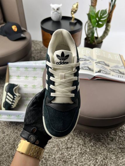 Мужские кроссовки Forum Low Black White , Вьетнам 46 29 | Зображення 2