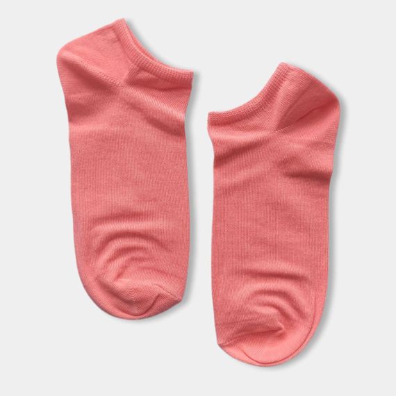 Короткі шкарпетки жіночі однотонні Twinsocks р-23-25(38-40) сірий, чорний, білий, жовтий, бузок, персиковий | Зображення 5