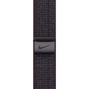 Ремінець Nike Sport Loop для Apple Watch 38/40/41/42mm(ser.10) Black / Blue