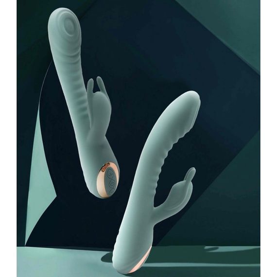 Вібратор-кроль рельєфний Sweet Em Velvet Lure 10 режимів вібрації та 5 режимів коливань, рожевий Sex Aura | Зображення 7