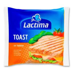 Cыр порционный Lactima Toast (Тостовый), 140 г