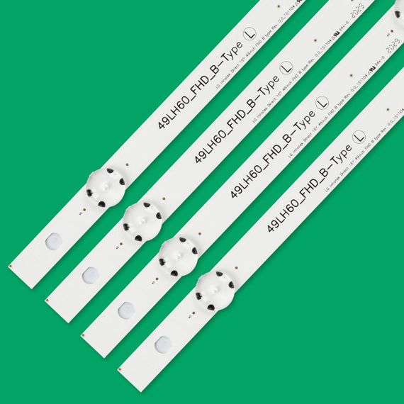 LED підсвітка TV 49" LG: 49LH604 49LH604V 49LW540S, 49LH630V, 49LW340C, 49LW560H  8шт. | Зображення 2