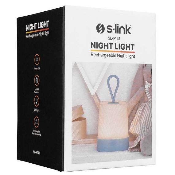 Ліхтар акумуляторний S-link SL-F141 1W Led 1200mAh Rechargeable Touch On/Off | Зображення 5