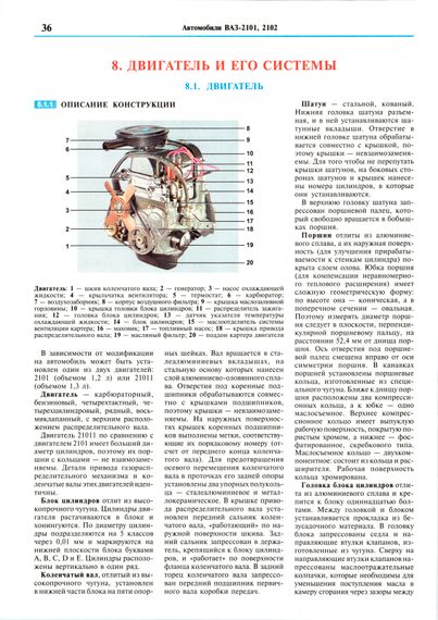 ВАЗ-2101, 2102. Посібник з ремонту й експлуатації. Книга | Зображення 6