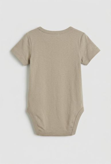 Дитяче боді для новонароджених H&M 62 см Бежевий (0599A) | Зображення 1