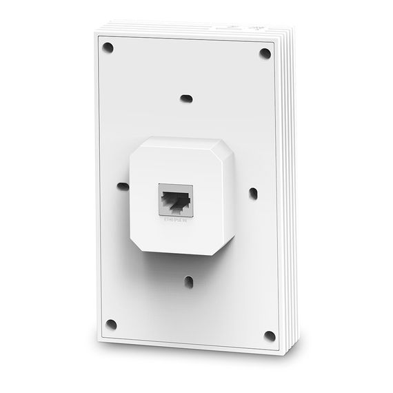 Точка доступу TP-Link  EAP655 WALL AX3000, 1xGE, 3xGE out, PoE (EAP655-WALL) | Зображення 1