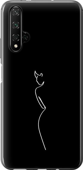 Чехол на Huawei Honor 20 Силуэт1 "4590u-1697-17620"