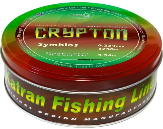 Волосінь Katran Crypton Symbios 1250m (neon/brown) 0.234mm 9.05lb/3.43kg | Зображення 2