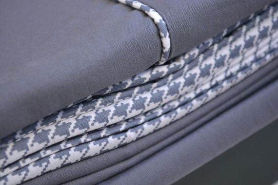 Постельное белье Turkiz Ranforse Prima 200 х 220 см Kalamaki Grey | Зображення 3