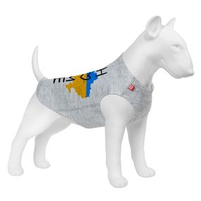 Майка для собак WAUDOG Clothes малюнок "Дім", M40, B 62-68 см, С 35-40 см