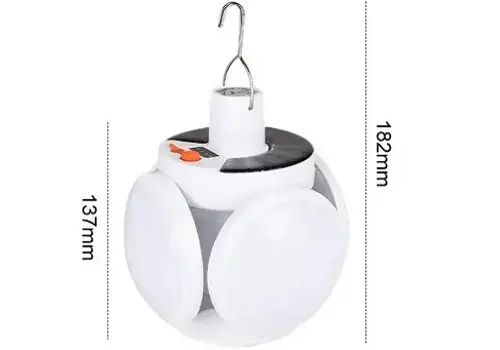 Ліхтар для кемпінгу акумуляторний BL 2029 + Solar | Зображення 2