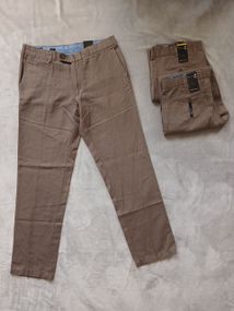 Чоловічі лляні штани чіноси р. 48 regular