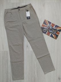 Штани чоловічі в клітку чинос брюки р. 32/34