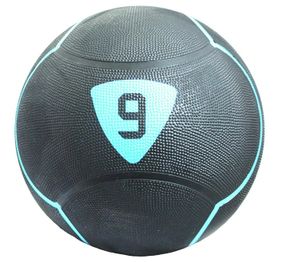 Медбол LivePro SOLID MEDICINE BALL чорний Уні 9кг LP8110-9