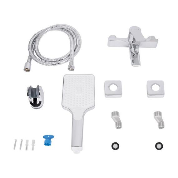 Змішувач для ванни Qtap Arvin з душовим гарнітуром QTARV259CRM48640 Chrome | Зображення 5