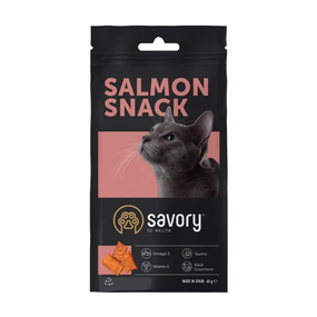 Лакомство для кошек Savory Snack, лосось 60г