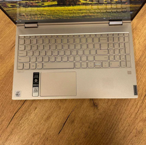Ноутбук Сенсорний Lenovo Yoga C740-15IML x360 i7 10510U 12Gb SSD 512Gb  Б/В | Зображення 4