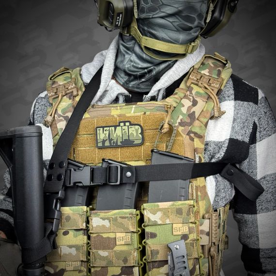 Ремінь збройовий одно/двоточковий RAGNAROK "ODIN" Gen.II sling Чорний | Зображення 4